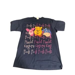 Vintage Winnie The Pooh T Shirt XL Pooh Eeyore Piglet 90's Cartoons
